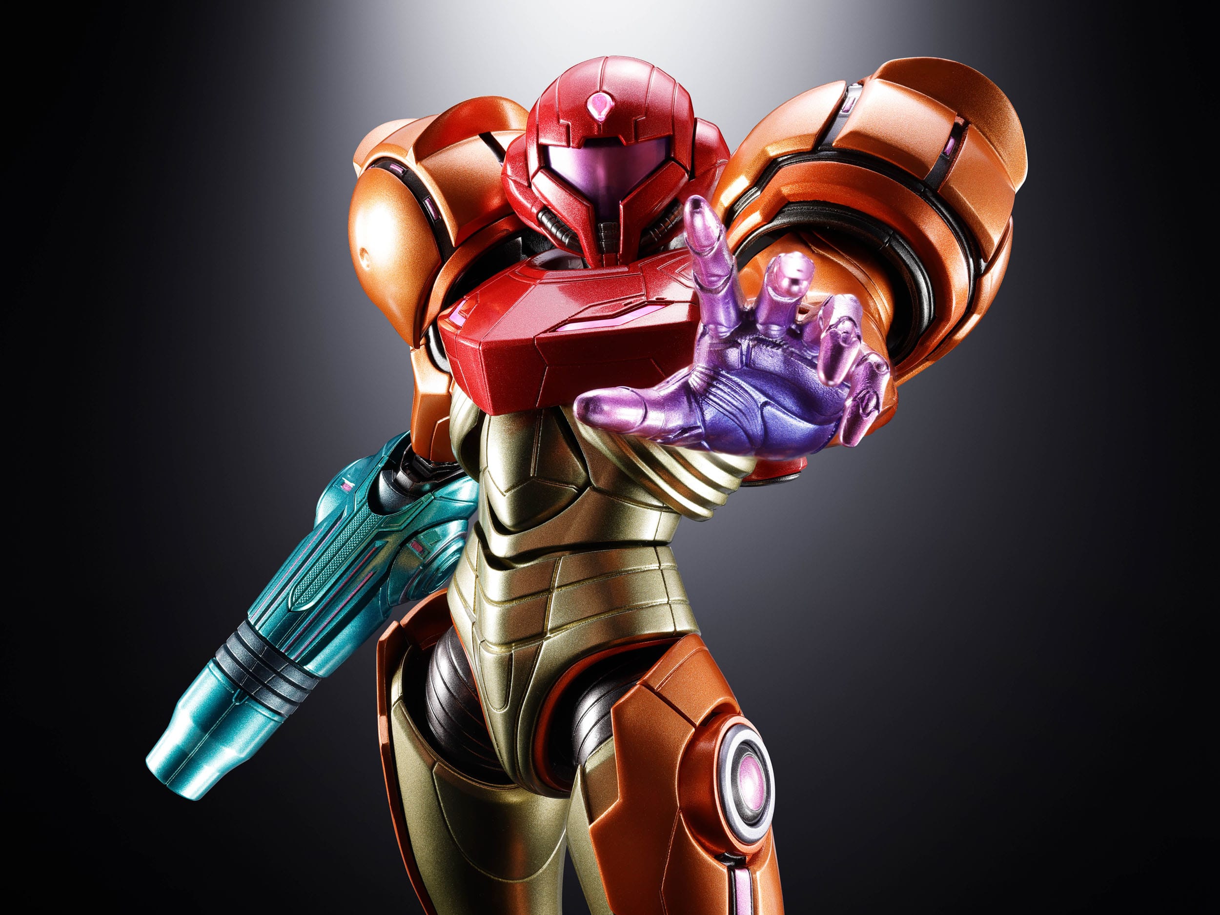 *PRE ORDER* Metroid Prime 4: Beyond CHOGOKIN Diecast Action Figure Samus Aran LED (ETA AUGUST)