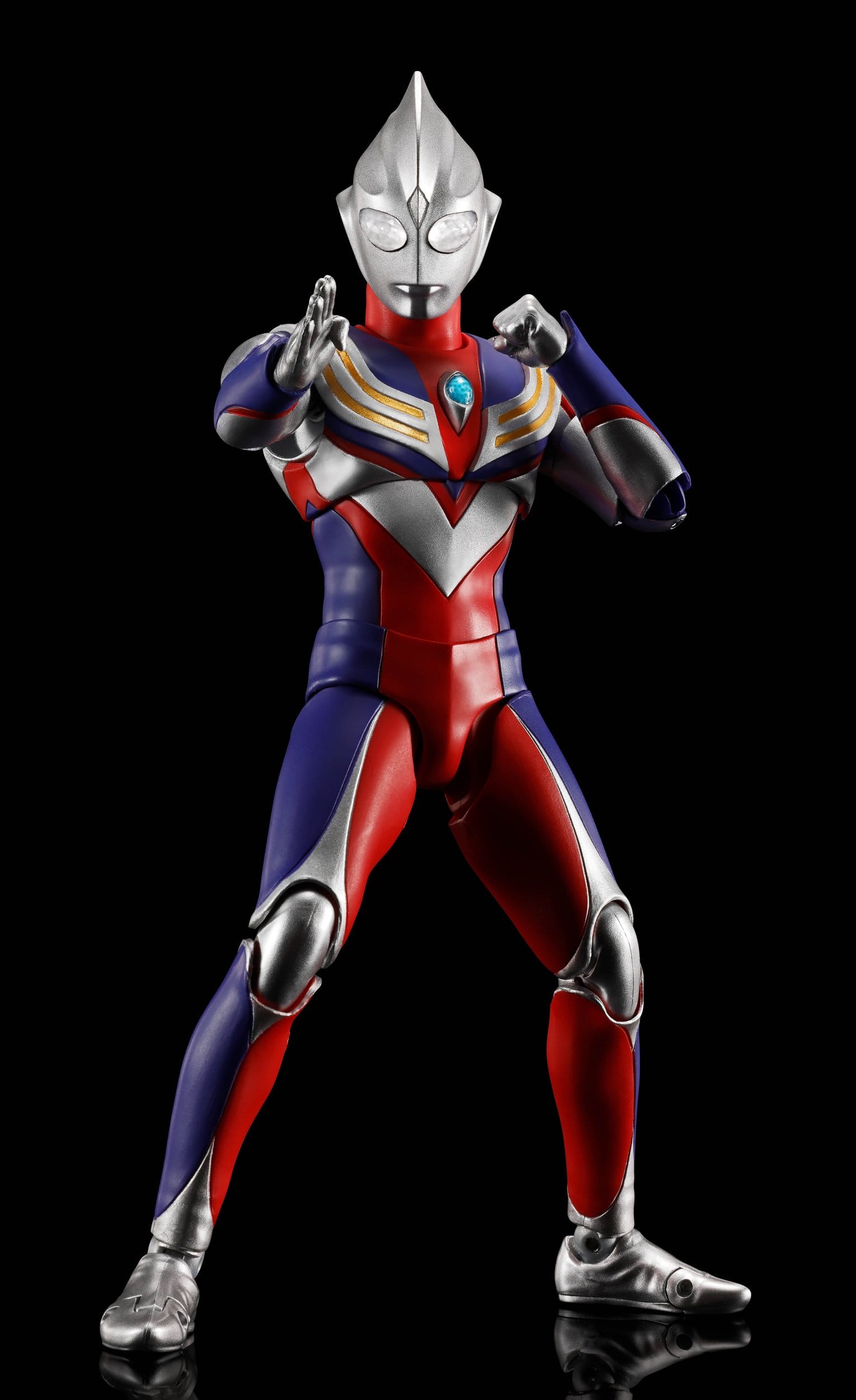 *PRE ORDER* Ultraman Series SH Figuarts Shinkocchou Seihou Action Figure Ultraman Tiga Multi Type 30th Anniversary Edition (ETA NOVEMBER)