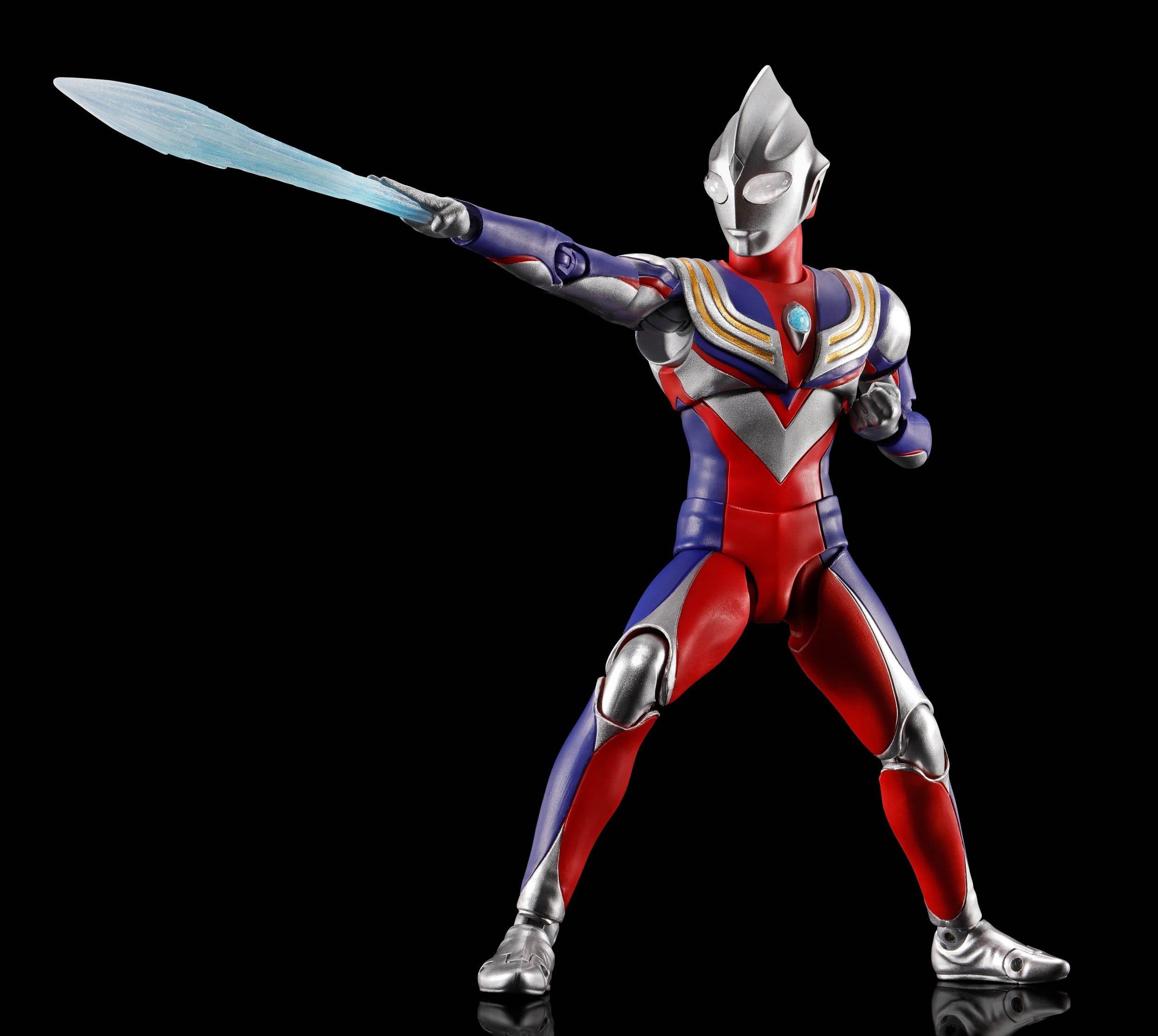 Ultraman Series SH Figuarts Shinkocchou Seihou Action Figure Ultraman Tiga Multi Type 30th Anniversary Edition