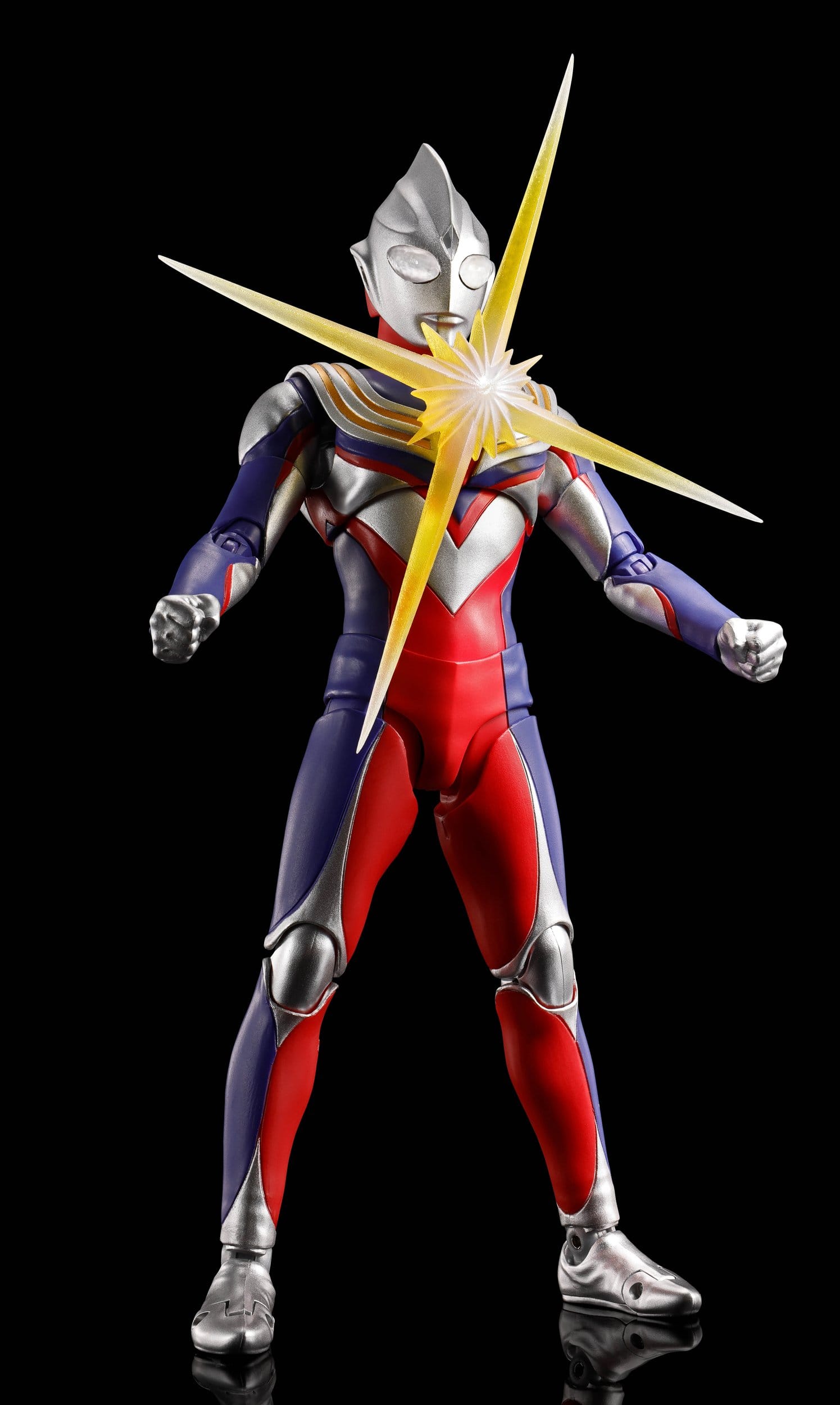 Ultraman Series SH Figuarts Shinkocchou Seihou Action Figure Ultraman Tiga Multi Type 30th Anniversary Edition