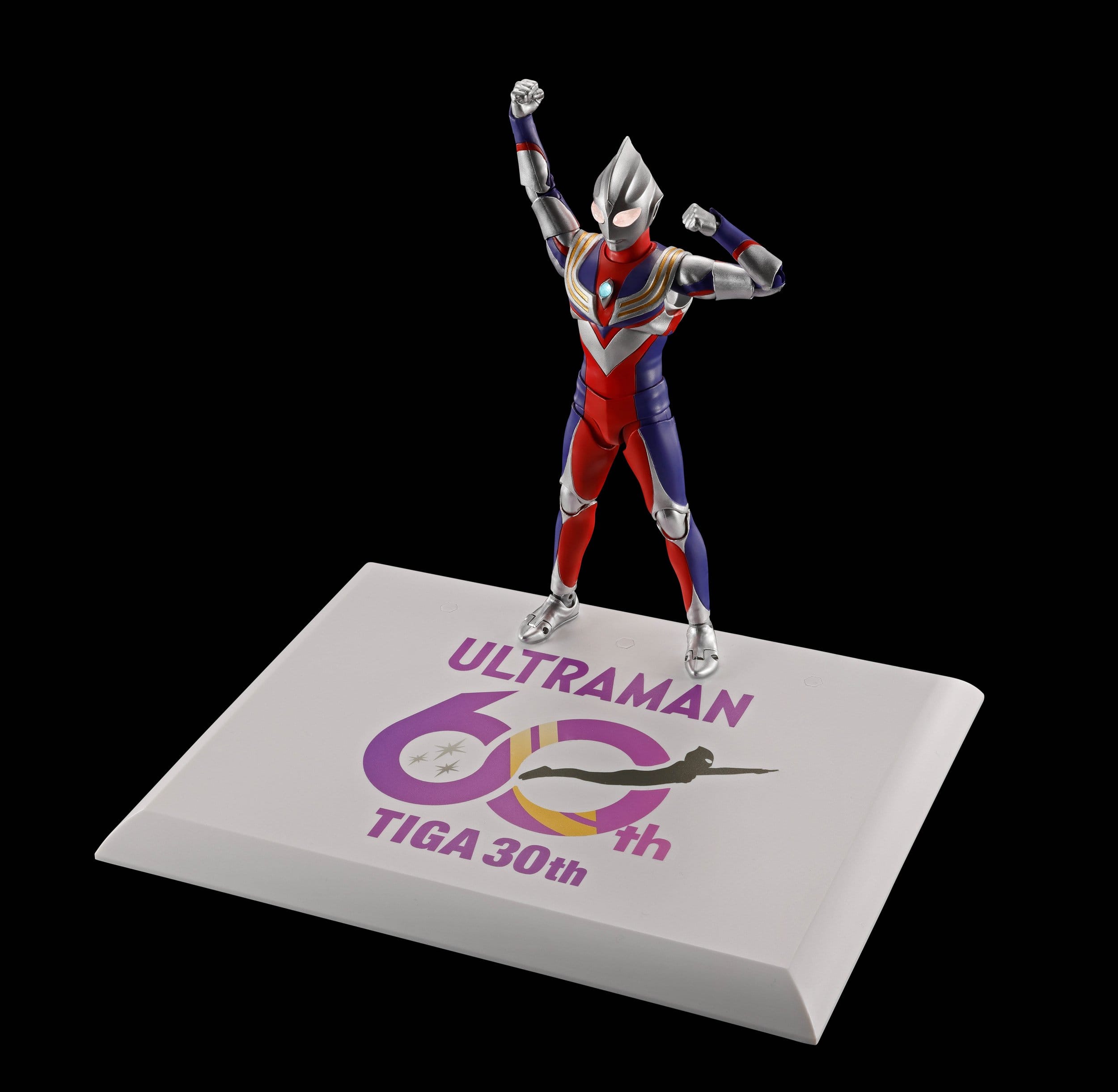 Ultraman Series SH Figuarts Shinkocchou Seihou Action Figure Ultraman Tiga Multi Type 30th Anniversary Edition