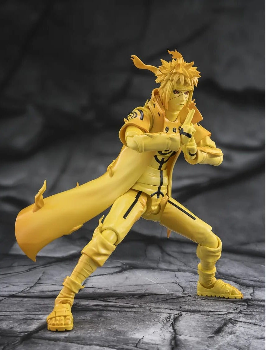 Naruto SH Figuarts Action Figure Minato Namikaze (Kurama Link Mode) - Bond of Light That Shatters Darkness