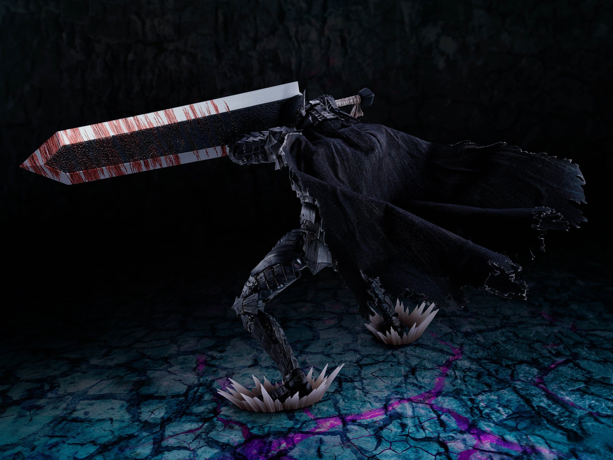 Berserk SH Figuarts Action Figure Guts (Berserker Armor) - Heat of Passion - Battle Ver.