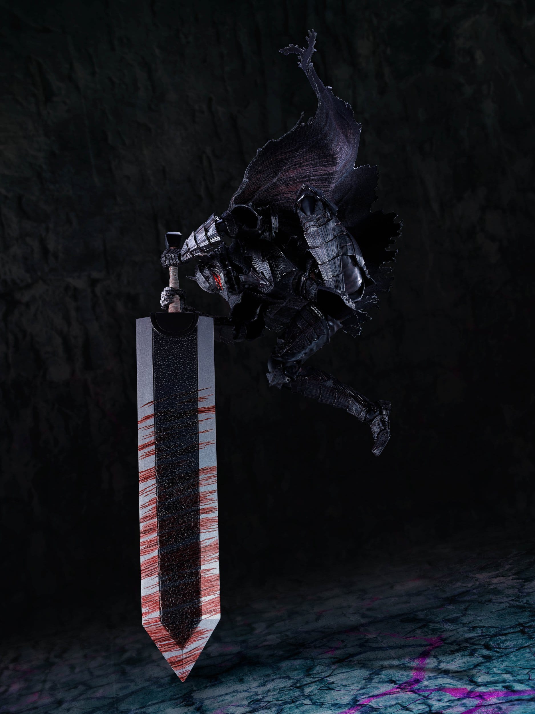 Berserk SH Figuarts Action Figure Guts (Berserker Armor) - Heat of Passion - Battle Ver.