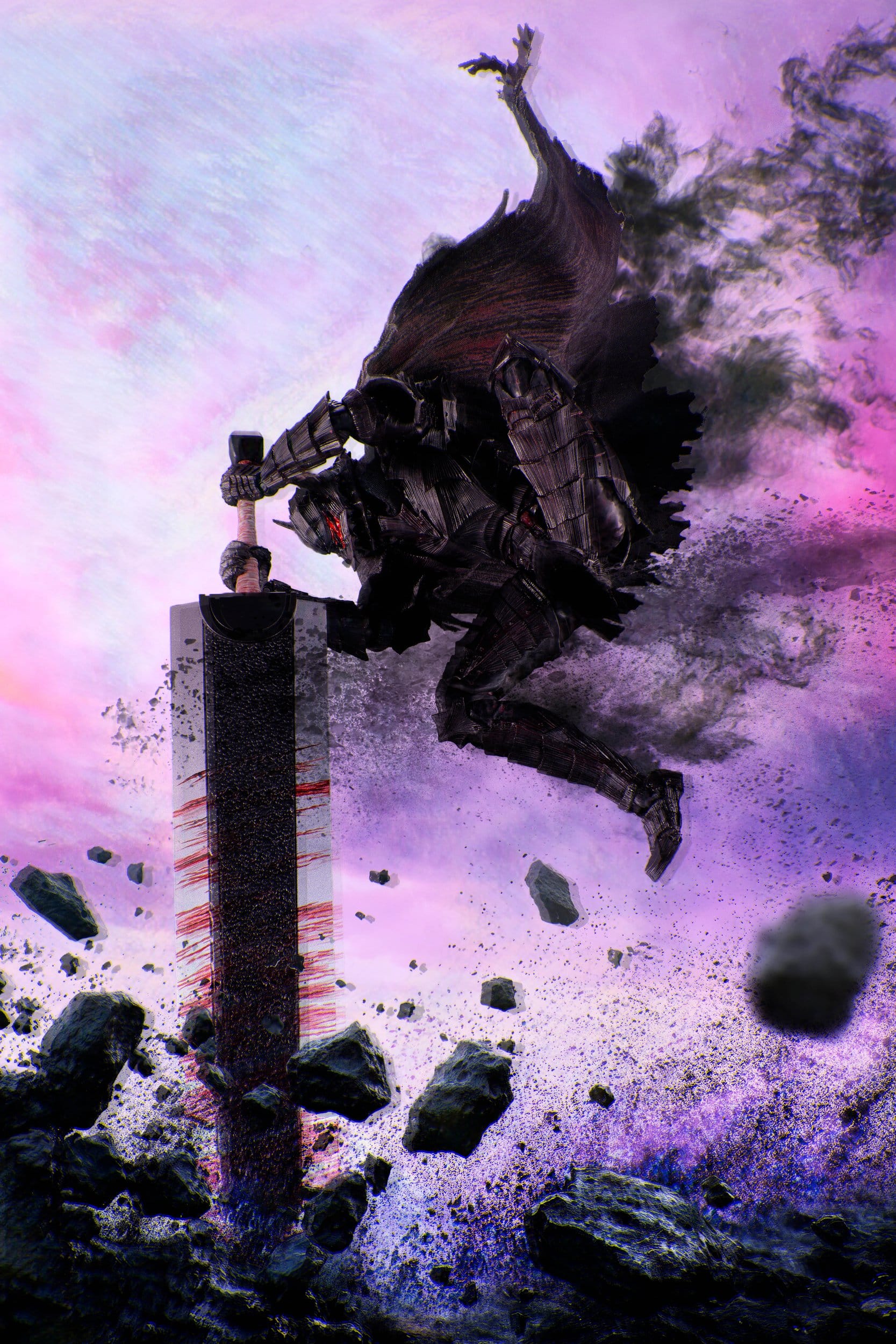 Berserk SH Figuarts Action Figure Guts (Berserker Armor) - Heat of Passion - Battle Ver.