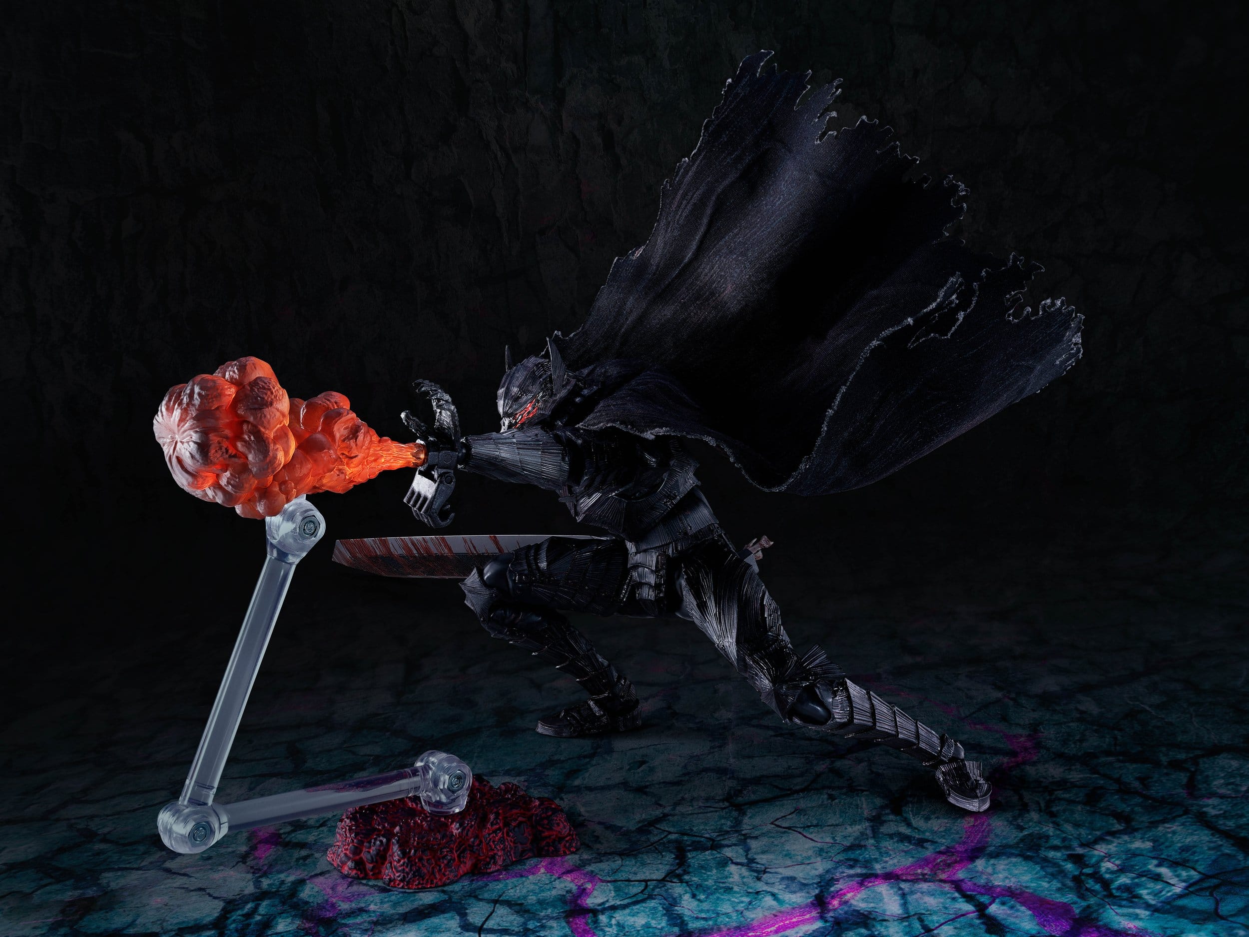 Berserk SH Figuarts Action Figure Guts (Berserker Armor) - Heat of Passion - Battle Ver.