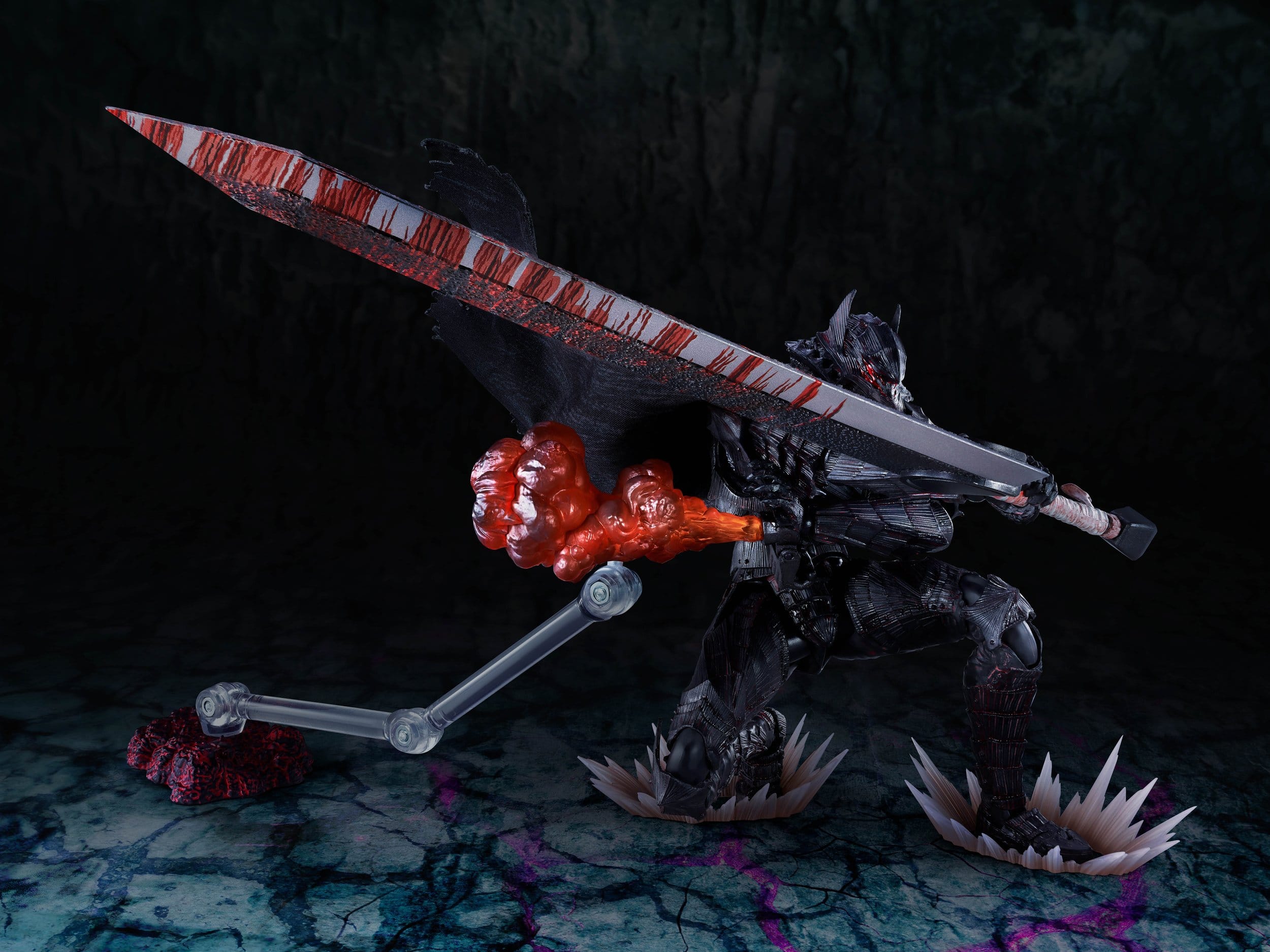 Berserk SH Figuarts Action Figure Guts (Berserker Armor) - Heat of Passion - Battle Ver.