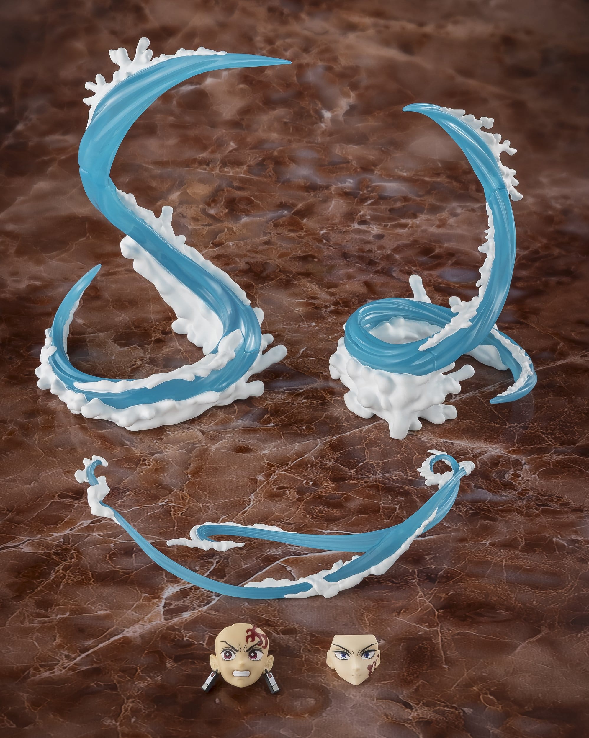 Demon Slayer: Kimetsu no Yaiba SH Figuarts Accessory Set Tanjiro Kamado & Giyu Tomioka Water Breathing Option Parts Set