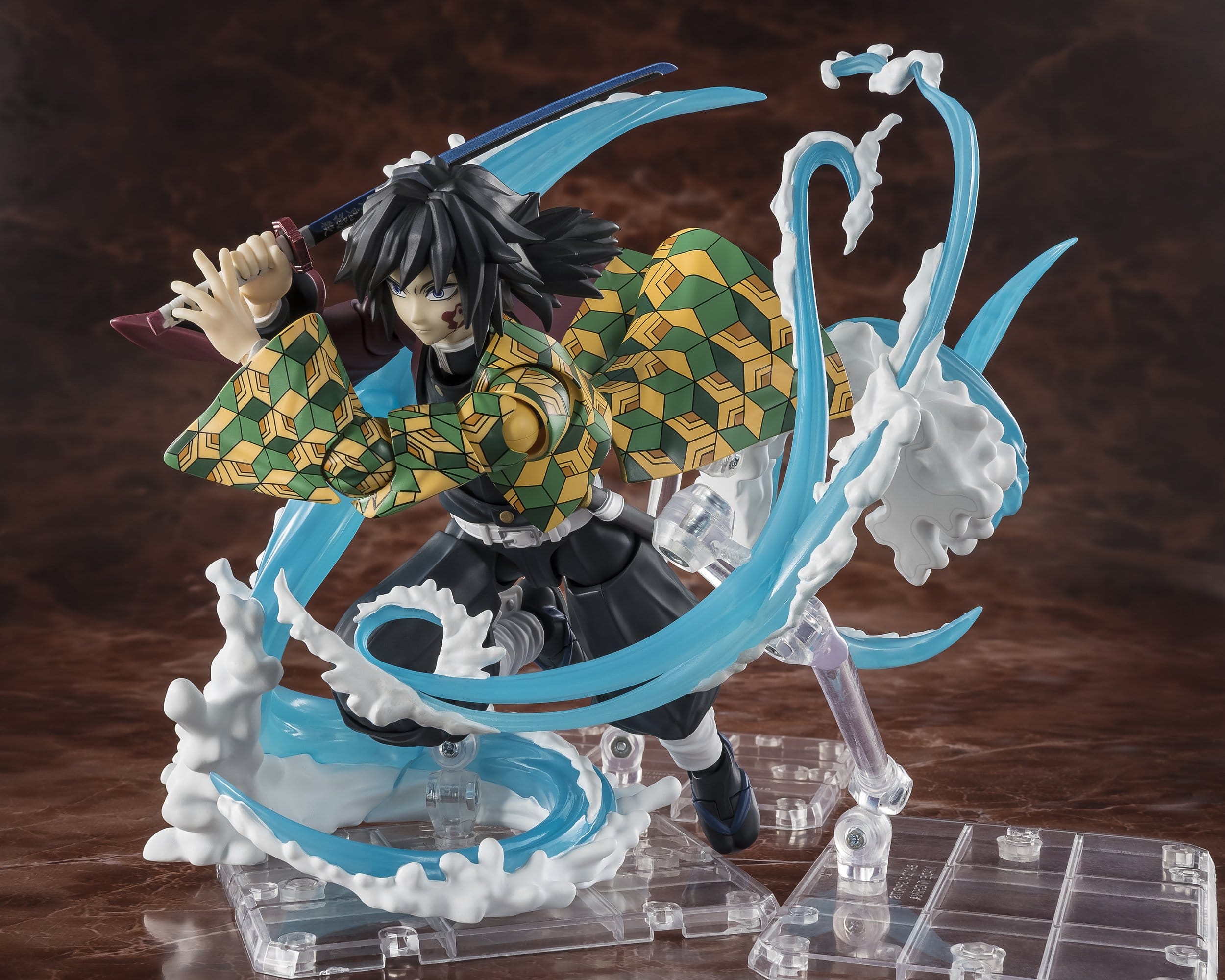 Demon Slayer: Kimetsu no Yaiba SH Figuarts Accessory Set Tanjiro Kamado & Giyu Tomioka Water Breathing Option Parts Set