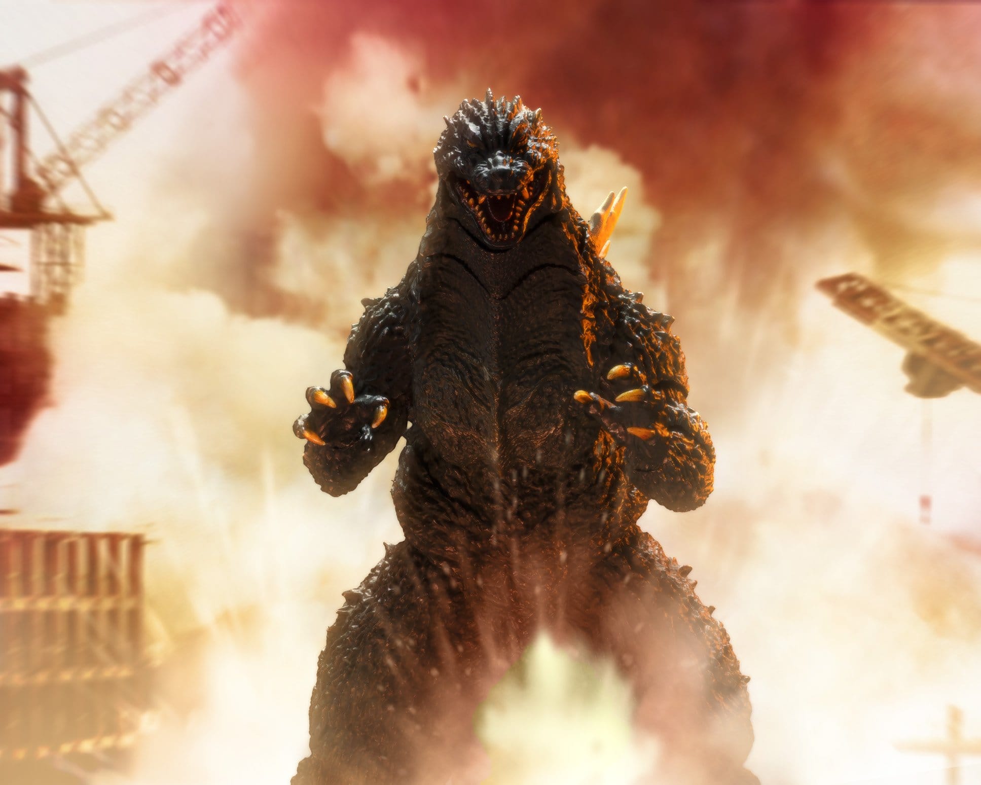 Godzilla 2003 SH MonsterArts Action Figure Godzilla