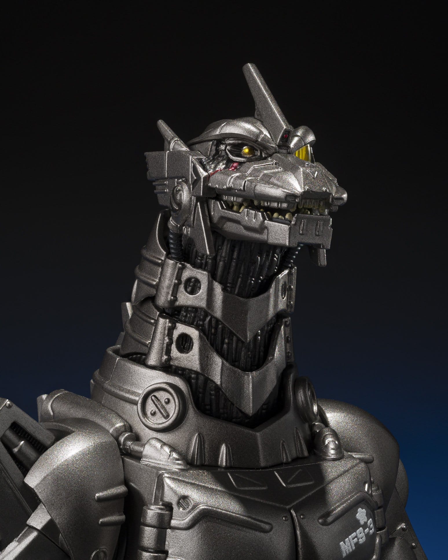 Godzilla: Tokyo S.O.S. S.H.MonsterArts Diecast Action Figure Kiryu (Heavily Armed Type / High Mobility Type) "Tokyo SOS" Movie Graphic Plus