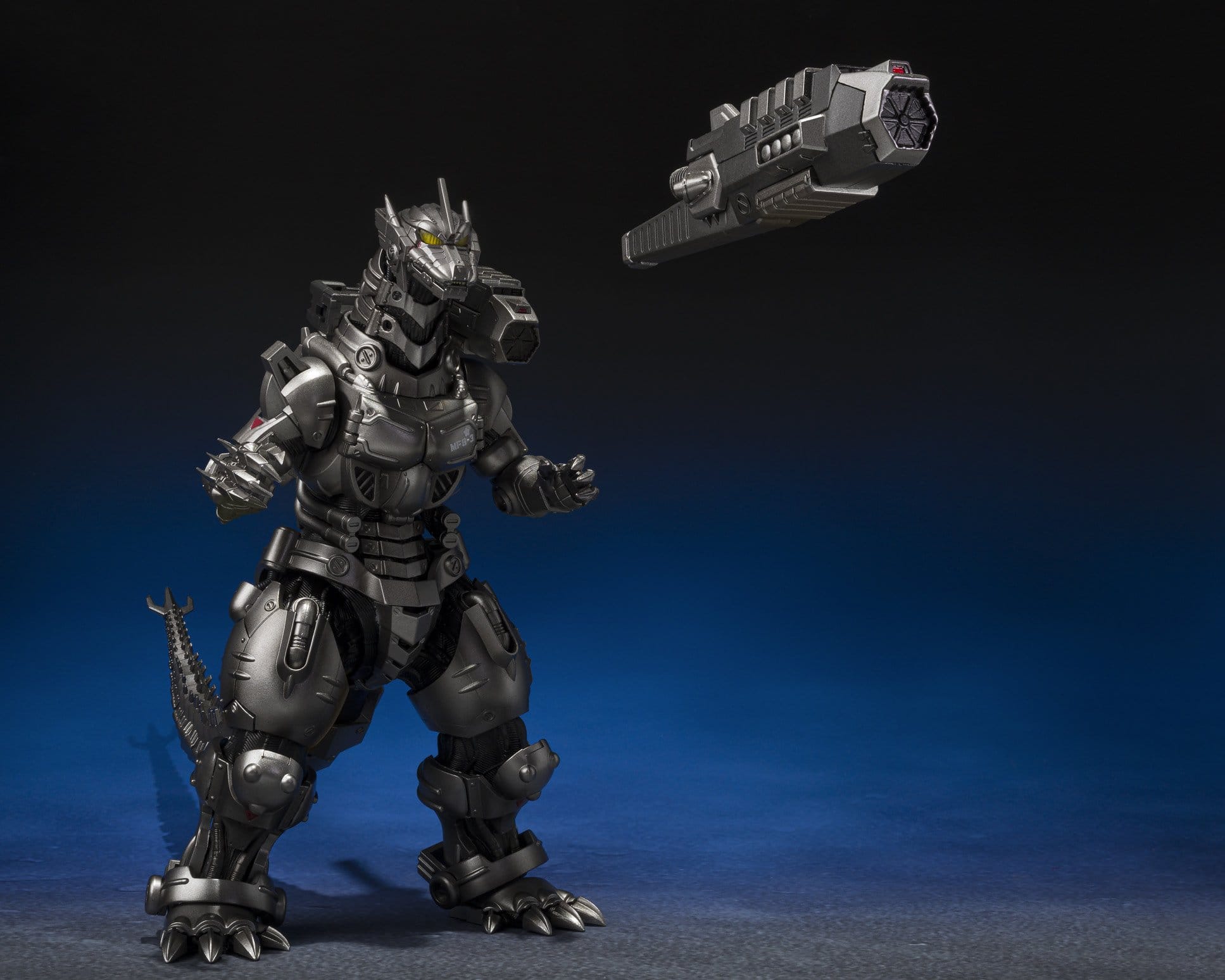 Godzilla: Tokyo S.O.S. S.H.MonsterArts Diecast Action Figure Kiryu (Heavily Armed Type / High Mobility Type) "Tokyo SOS" Movie Graphic Plus