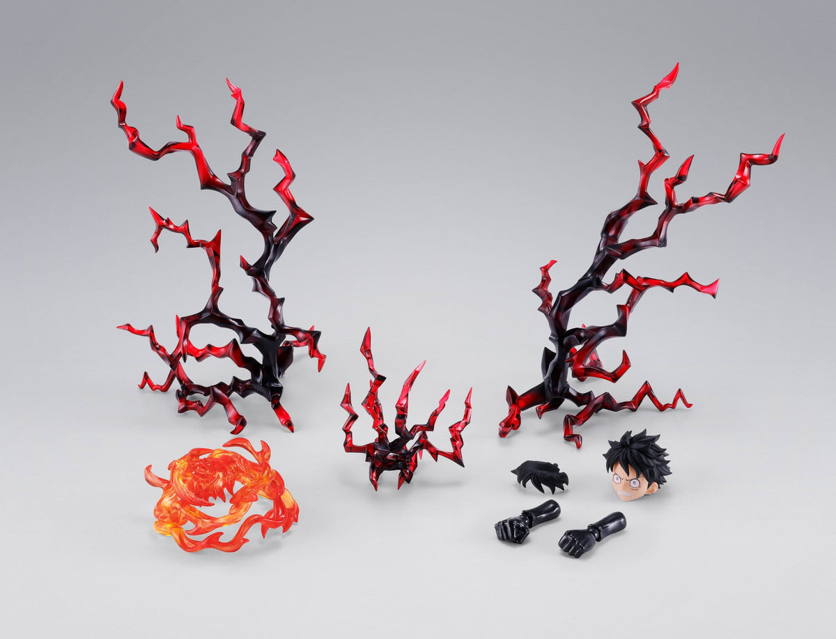 One Piece SH Figuarts Accessory Set Monkey D. Luffy - Two Years Later Option Parts Set