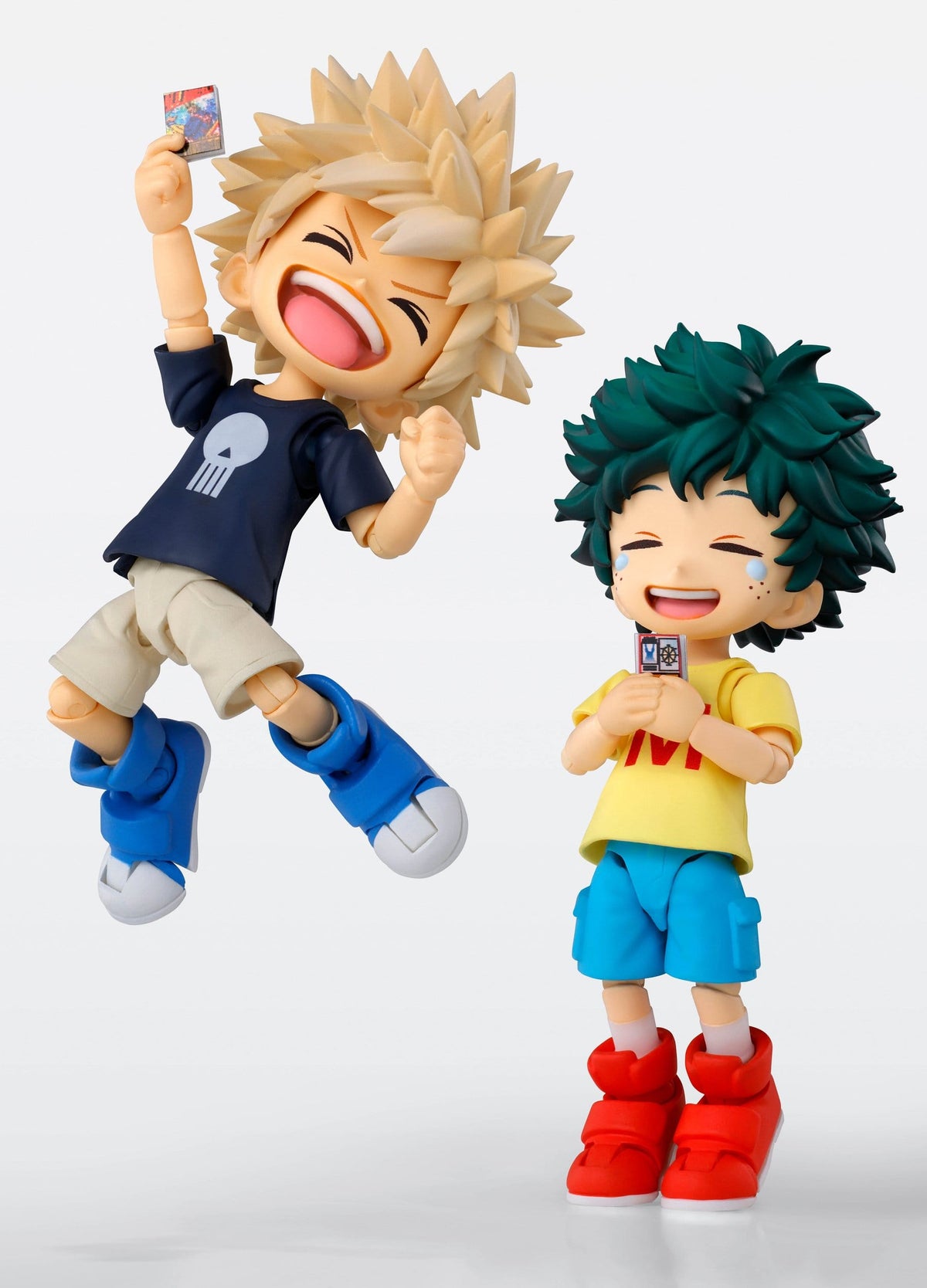 My Hero Academia SH Figuarts Action Figure Izuku Midoriya & Katsuki Bakugo - Childhood Set