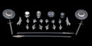 *PRE ORDER* Four Horsemen Studios - Graveyard Skeletons Action Figures 4-Pack Graveyard Skeletons (ETA