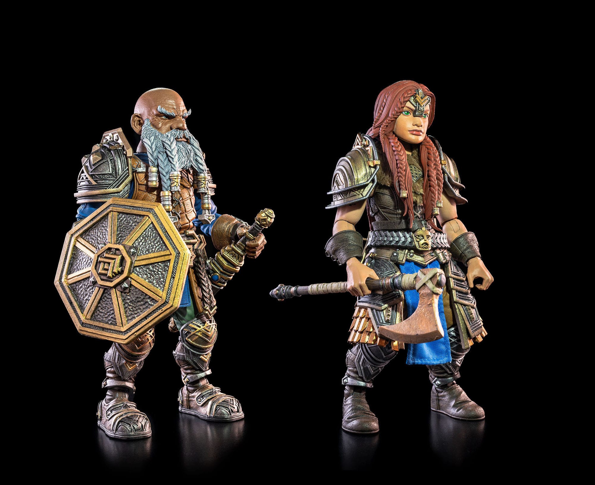 Mythic Legions: Rising Sons Action Figures 2-Pack Exiles From Under the Mountain
