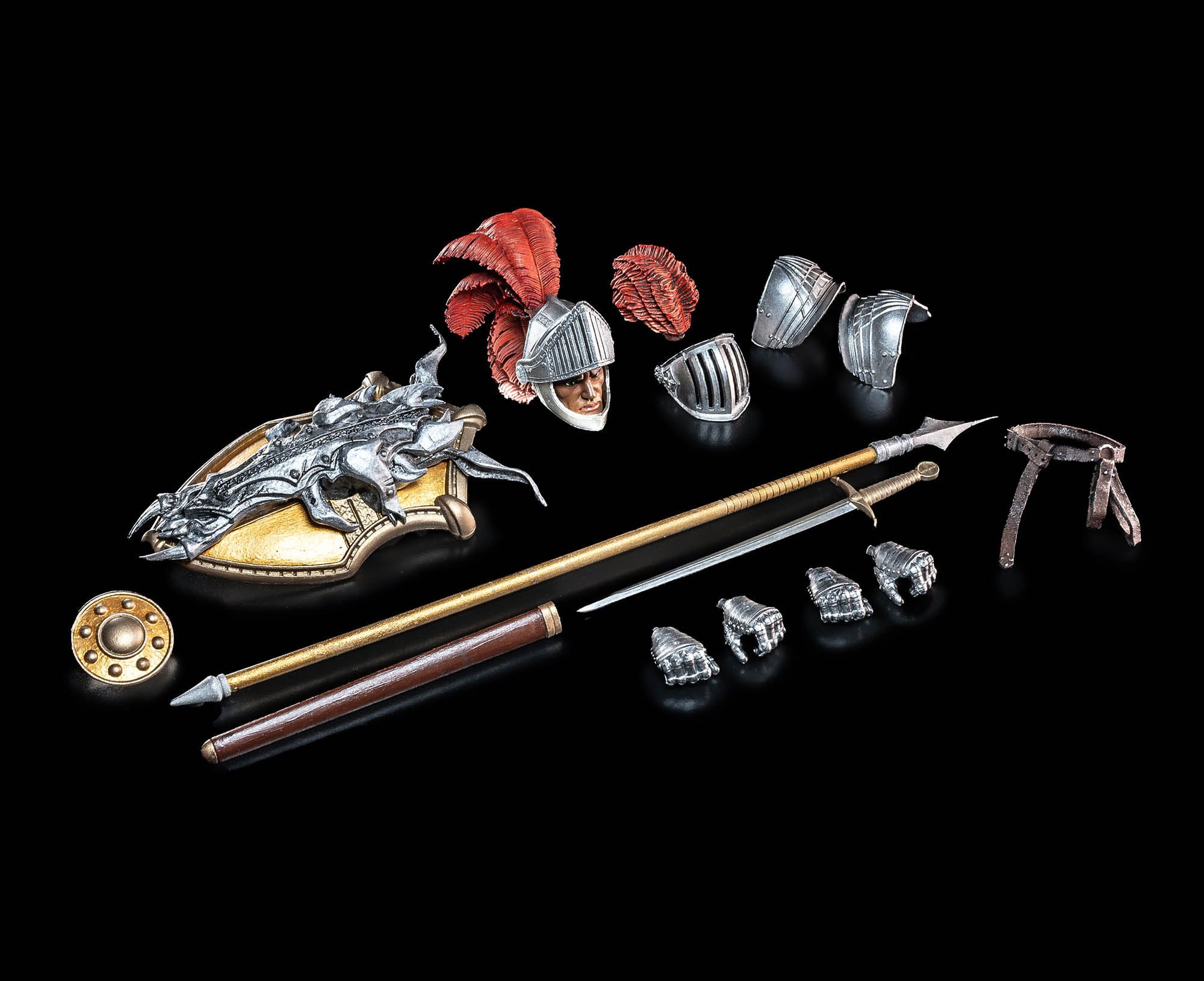 Mythic Legions: The First 10 Years Action Figure Silver Knight