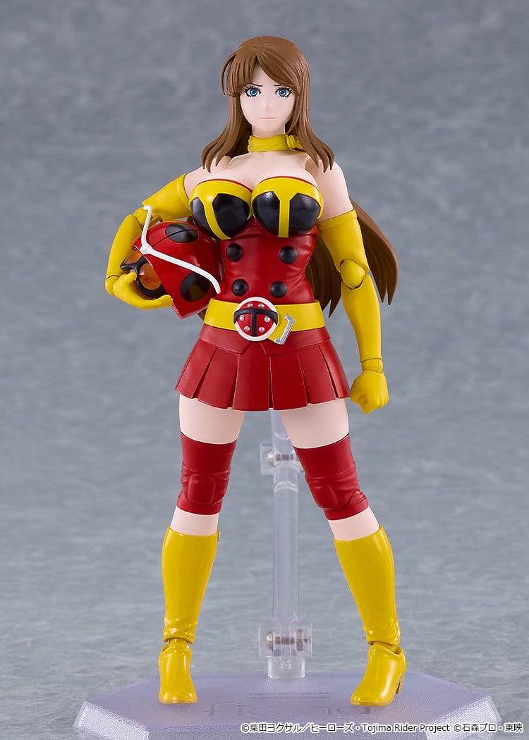 Tojima Wants to Be a Kamen Rider Figma Action Figure Yuriko Okada (Electro-Wave Human Tackle Ver.)