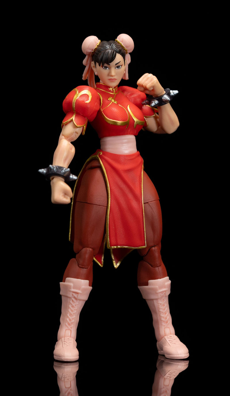 *PRE ORDER* Ultra Street Fighter II: The Final Challengers Action Figure 1/12 Chun-Li Player 2 Red Ver. (ETA OCTOBER)