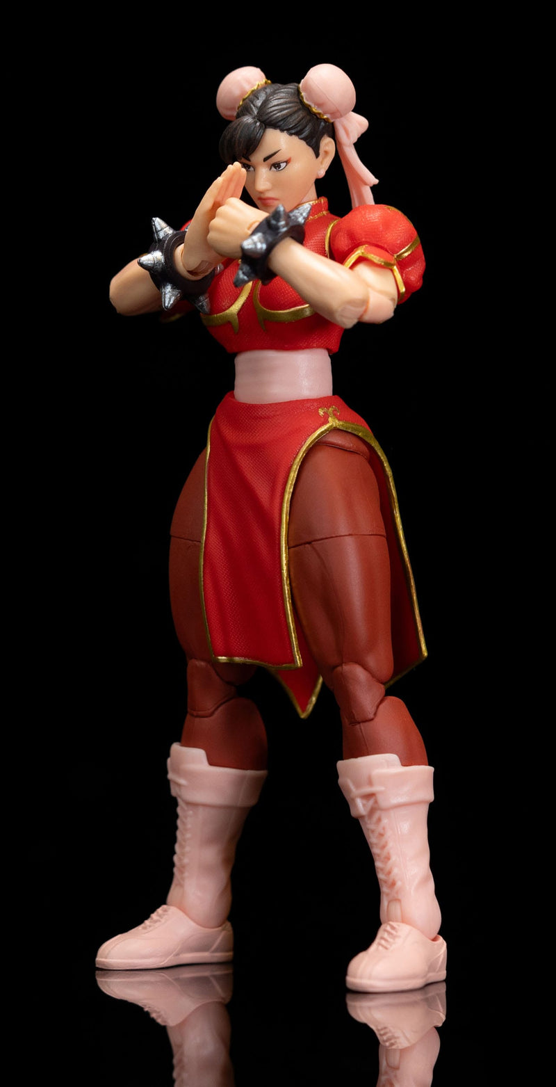 *PRE ORDER* Ultra Street Fighter II: The Final Challengers Action Figure 1/12 Chun-Li Player 2 Red Ver. (ETA OCTOBER)