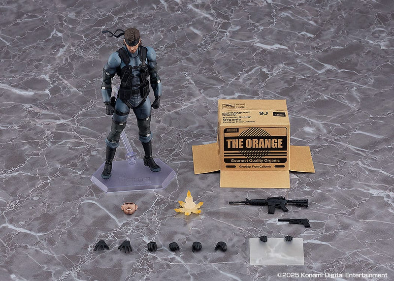 *PRE ORDER* Metal Gear Solid 2: Sons of Liberty Figma Action Figure Solid Snake MGS2 Ver. Updated Edition (ETA JANUARY)