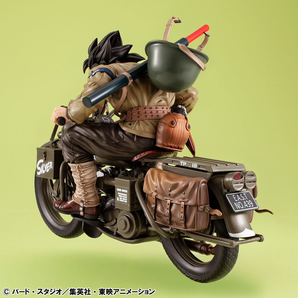 *PRE ORDER* Dragonball Z Desktop Real McCoy PVC Diorama Son Goku & Bike (ETA JULY)