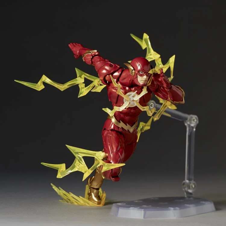 *PRE ORDER* DC Comics Amazing Yamaguchi Revoltech NR010 The Flash Action Figure (ETA APRIL)