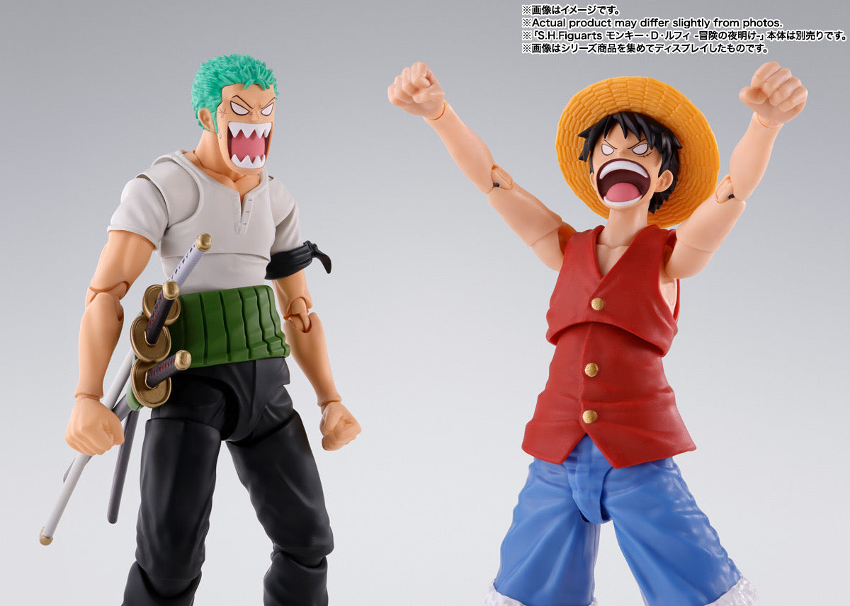*PRE ORDER* One Piece SH Figuarts Action Figure Roronoa Zoro - Romance Dawn (ETA APRIL)