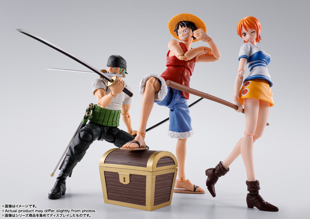 *PRE ORDER* One Piece SH Figuarts Action Figure Roronoa Zoro - Romance Dawn (ETA APRIL)
