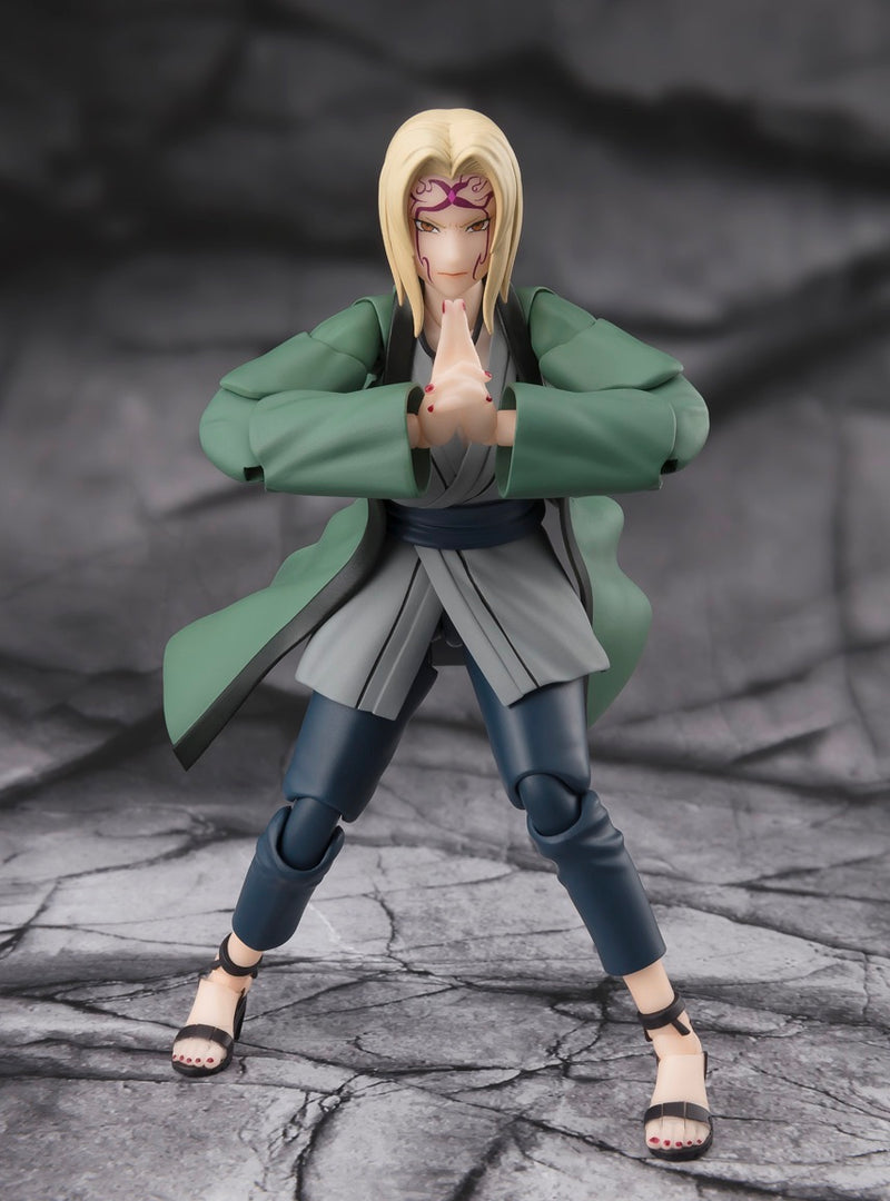 *PRE ORDER* Naruto Shippuden SH Figuarts Action Figure Tsunade - The Legendary Medical Ninja (ETA JUNE)