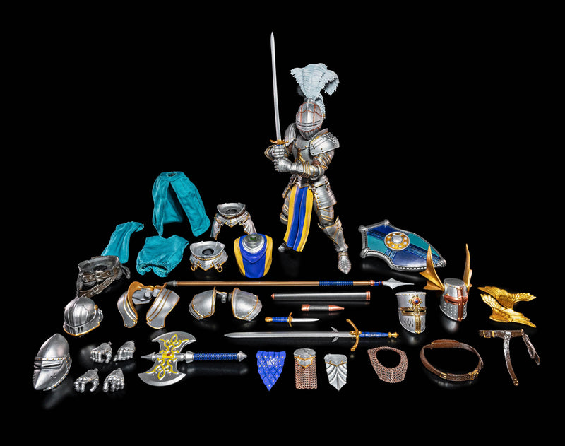 *PRE ORDER* Mythic Legions: Ashes of Agbendor Action Figure Blue Shield Solider Deluxe Builder Set (ETA FEBRUARY)