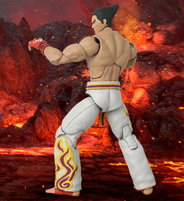 Bandai GAMEDIMENSIONS TEKKEN - KAZUYA MISHIMA ACTION FIGURE