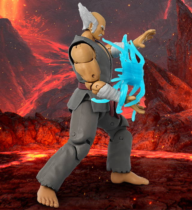 Bandai GAMEDIMENSIONS TEKKEN - HEIHACHI MISHIMA ACTION FIGURE