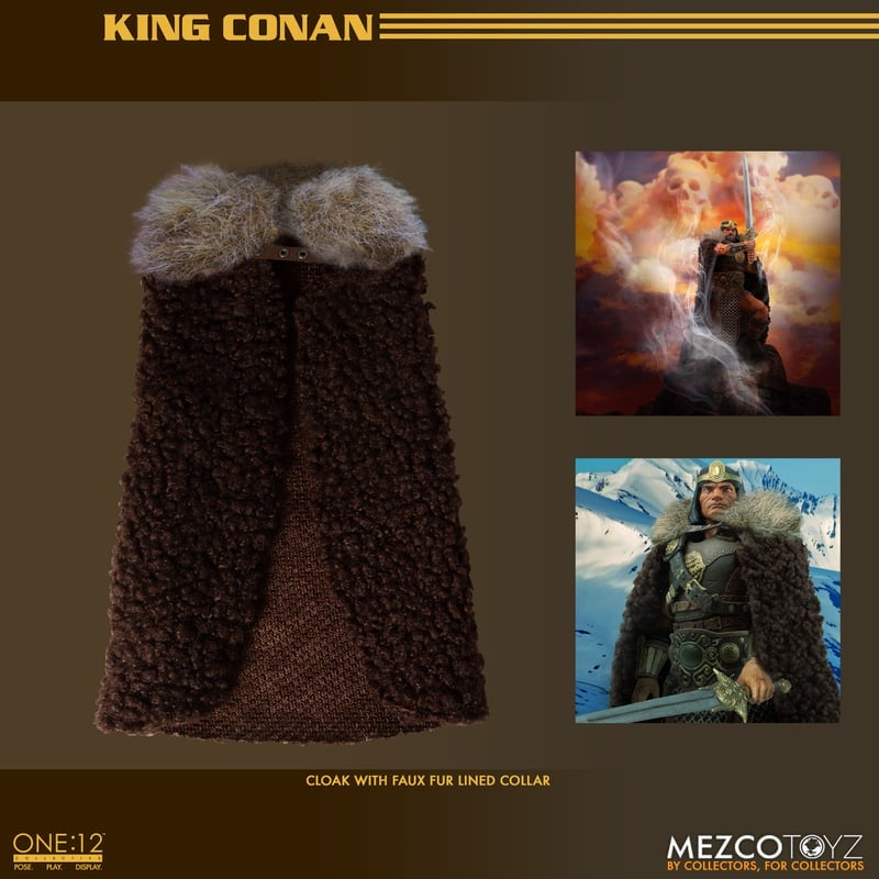 *PRE ORDER* Mezco One:12 Collective Action Figure King Conan (ETA SEPTEMBER)