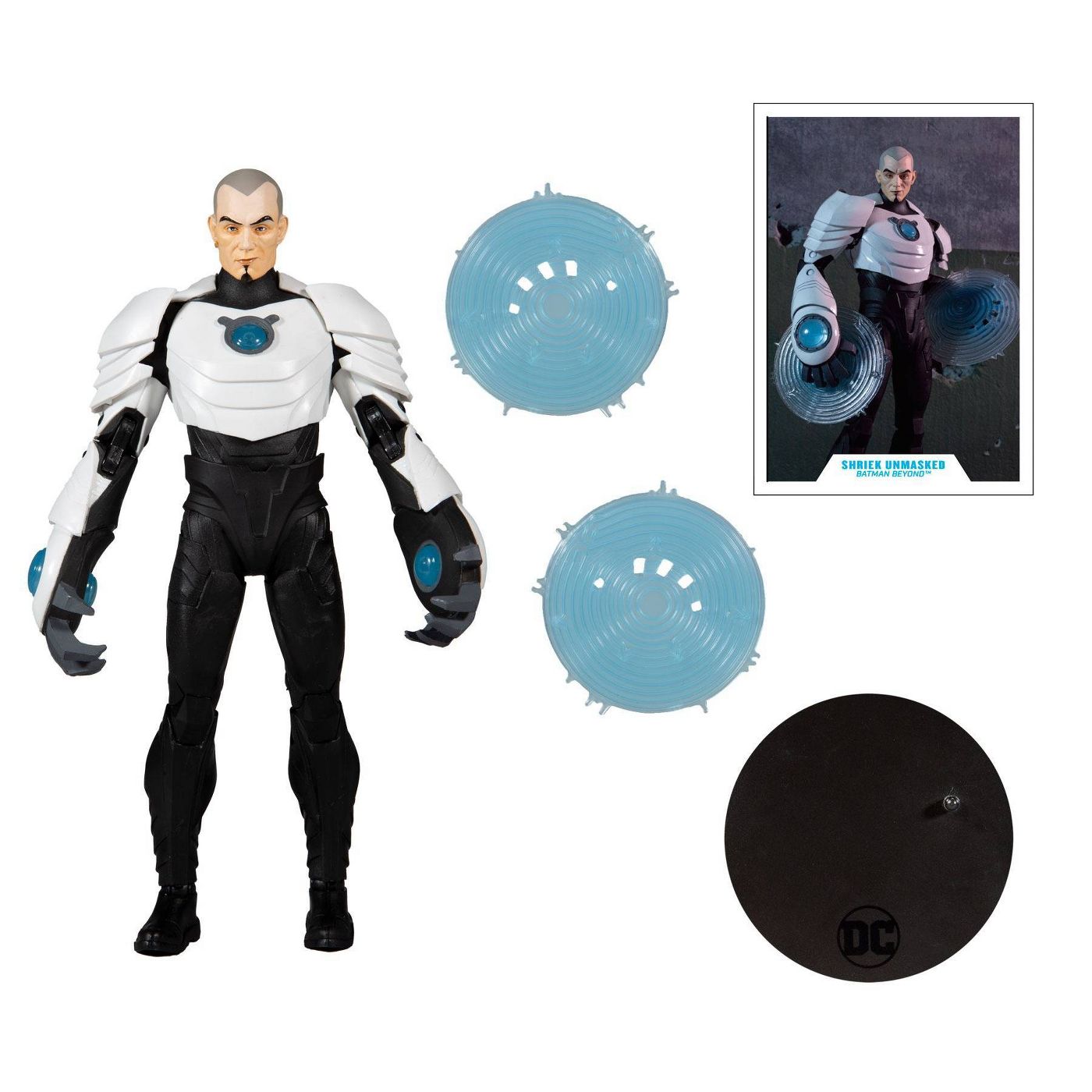 McFarlane DC MULTIVERSE BATMAN BEYOND SHRIEK UNMASKED HEAD FIGURE