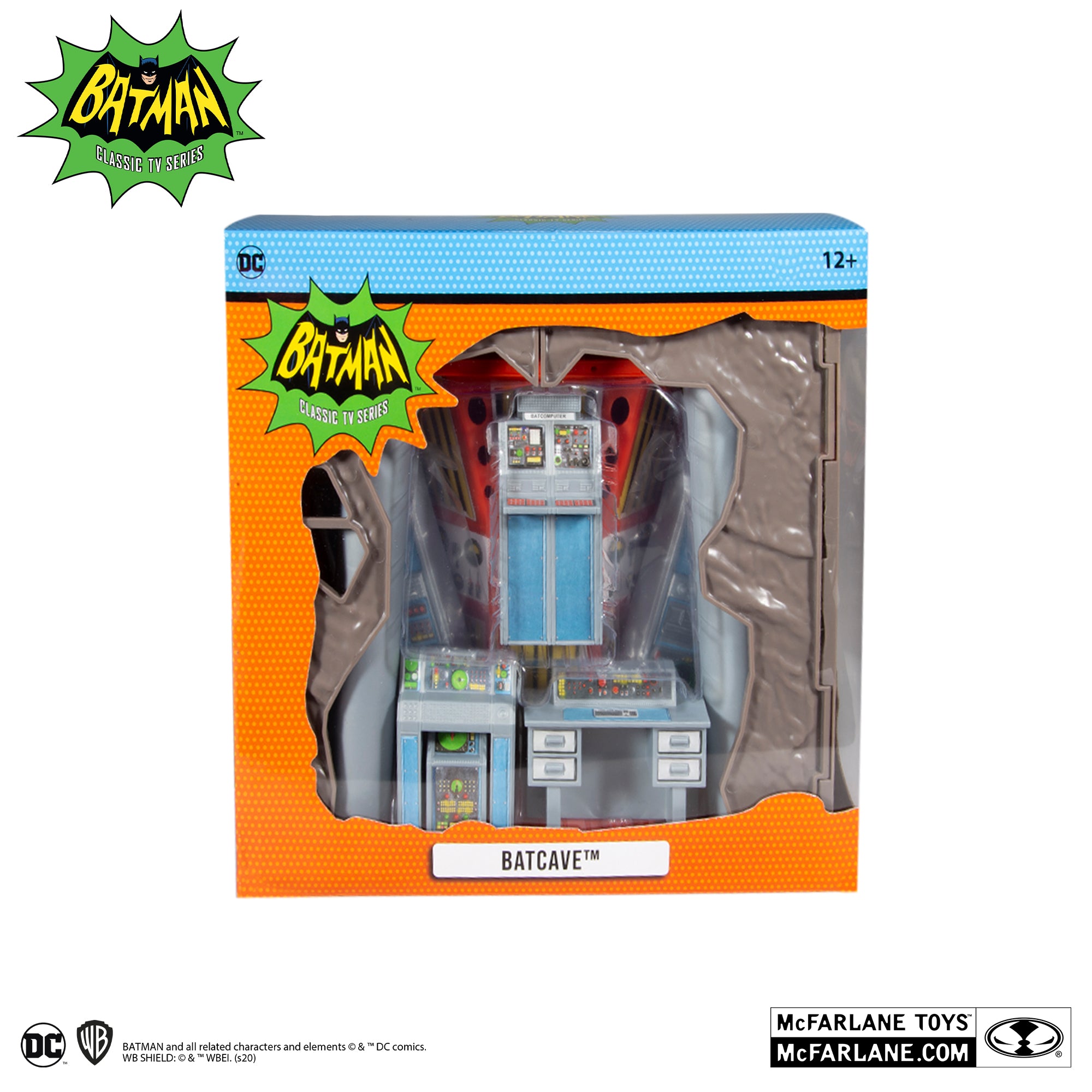 Mcfarlane Toys DC retro Wave Batman 1966: BATCAVE PLAYSET