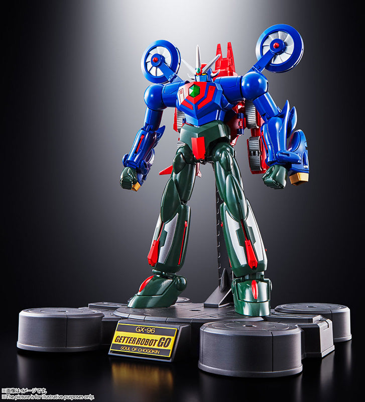 Getter Robot Go Soul of Chogokin Diecast Action Figure GX-96 Getter Robot Go