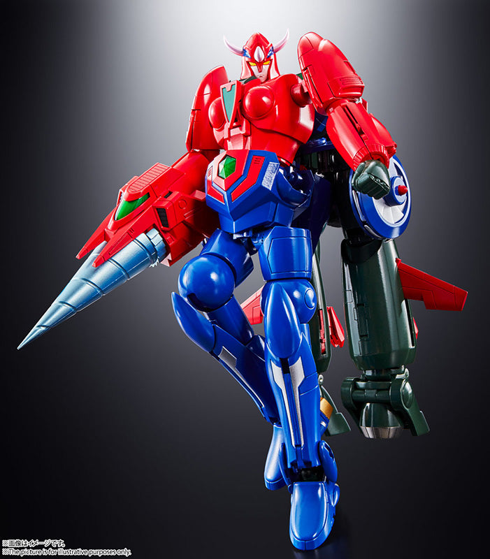 Getter Robot Go Soul of Chogokin Diecast Action Figure GX-96 Getter Robot Go