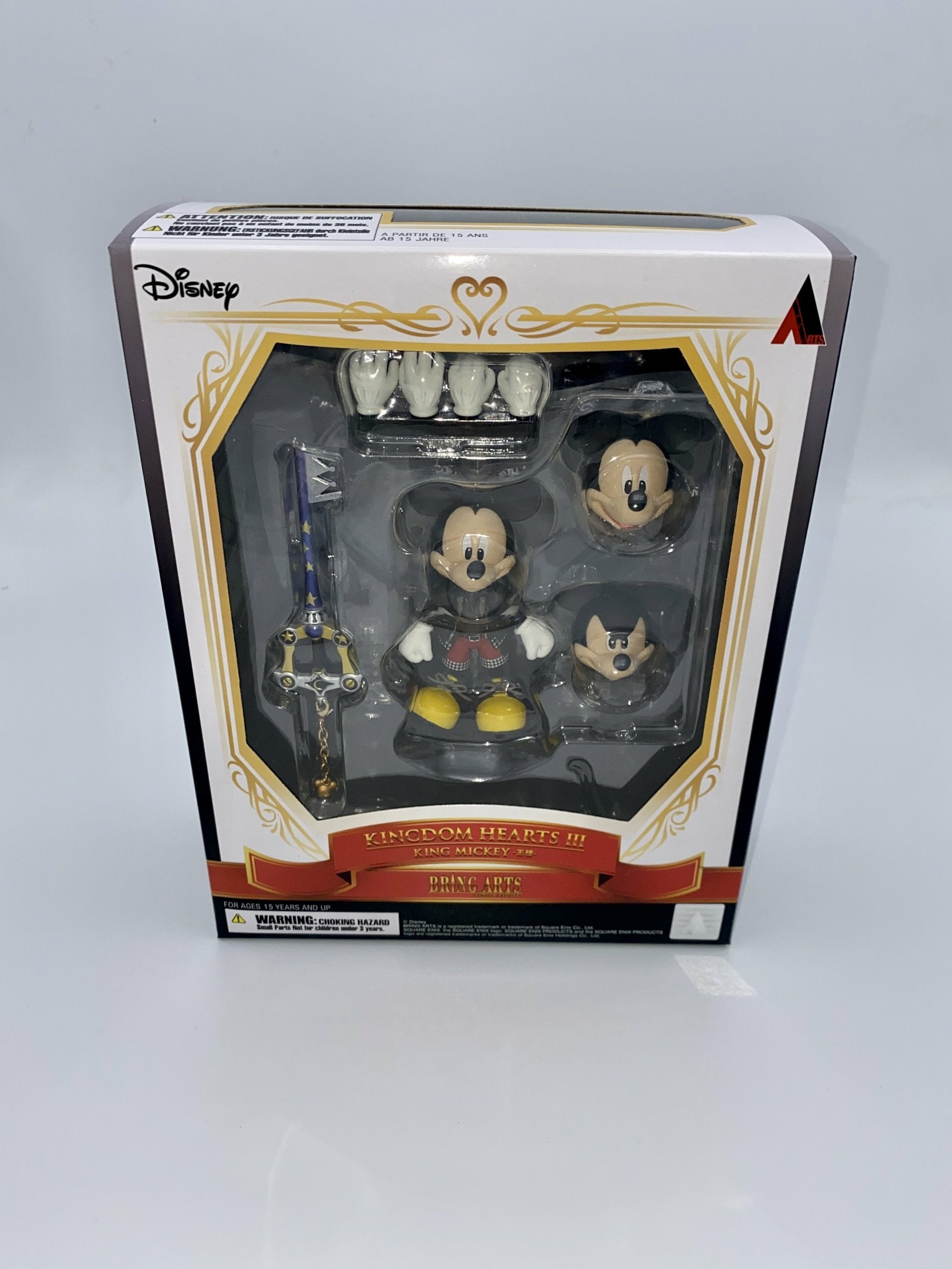 【未開封】ブリングアーツ 王様　ミッキー　キングダムハーツ3 KINGDOM HEARTS III BRING ARTS 王様 キングダムハーツ ブリングアーツ