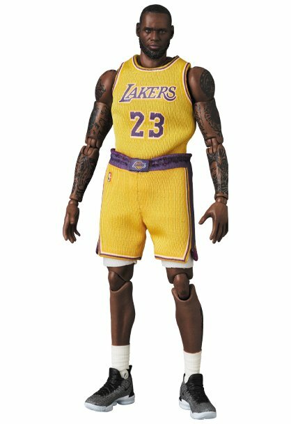 LOS ANGELES LAKERS MAFEX No.127 LEBRON JAMES
