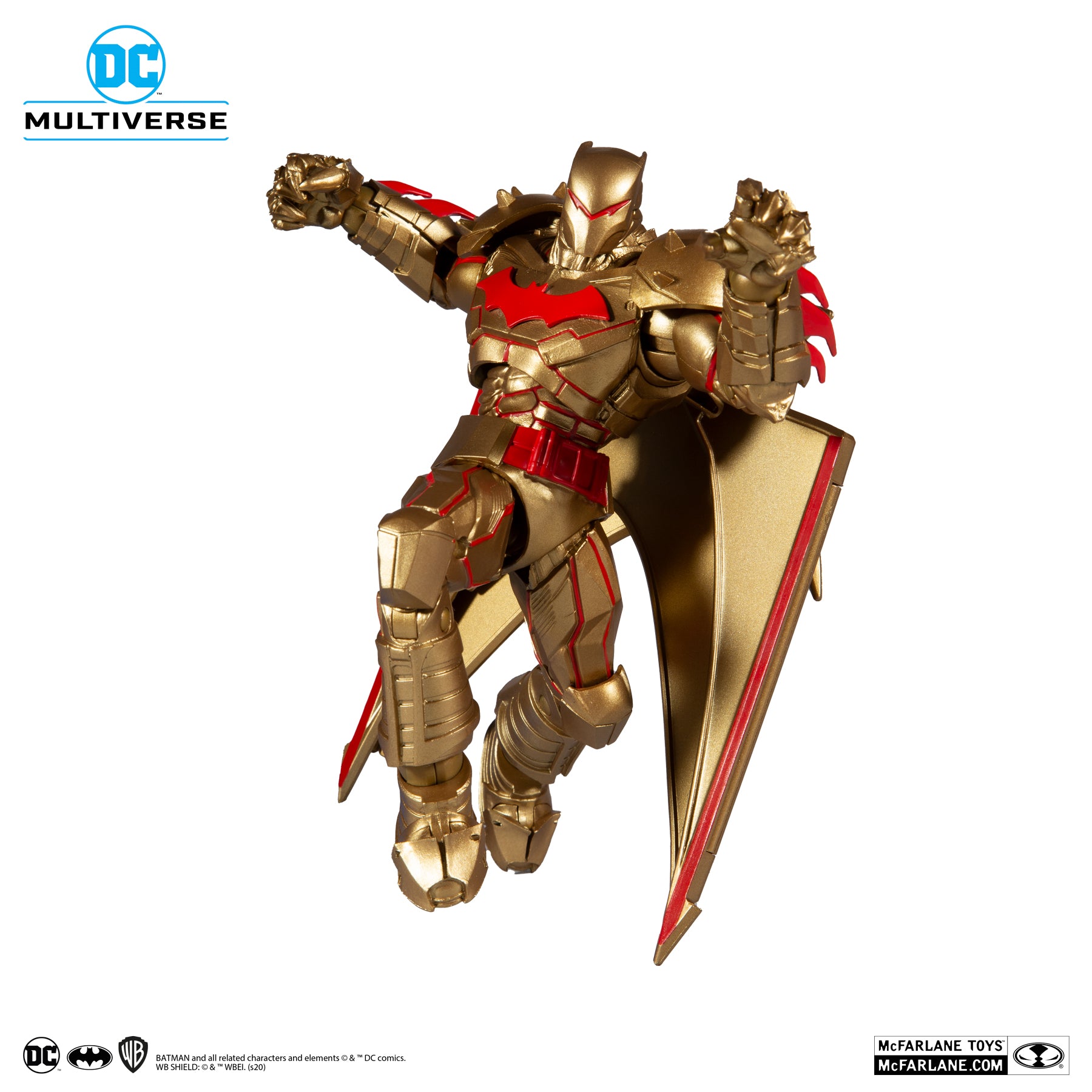 McFarlane Toys DC MULTIVERSE BATMAN HELLBAT SUIT - GOLD EDITION