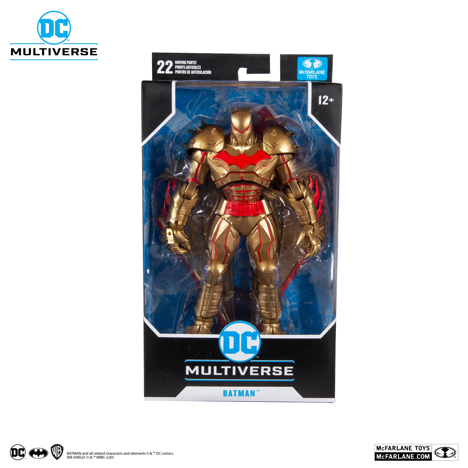 McFarlane Toys DC MULTIVERSE BATMAN HELLBAT SUIT - GOLD EDITION