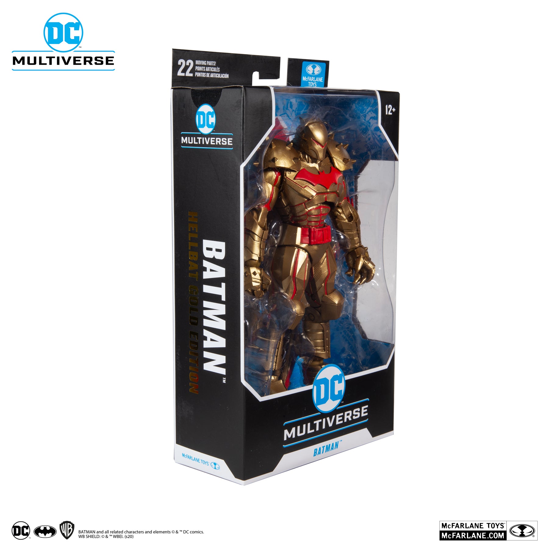 McFarlane Toys DC MULTIVERSE BATMAN HELLBAT SUIT - GOLD EDITION