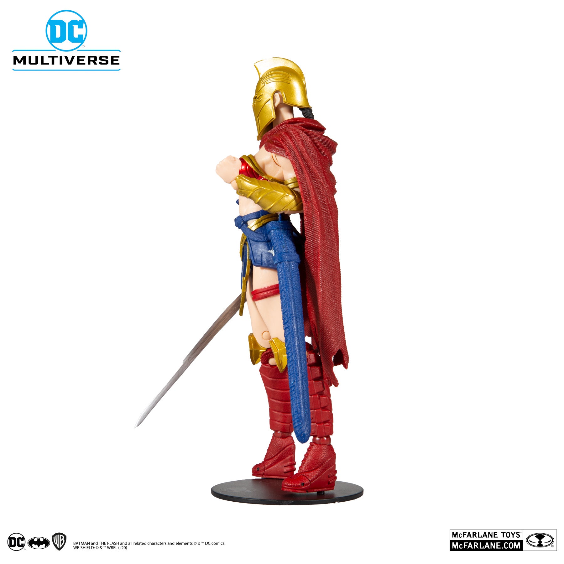 McFarlane Toys LAST KNIGHT ON EARTH: WONDER WOMAN WITH HELMET OF FAITH