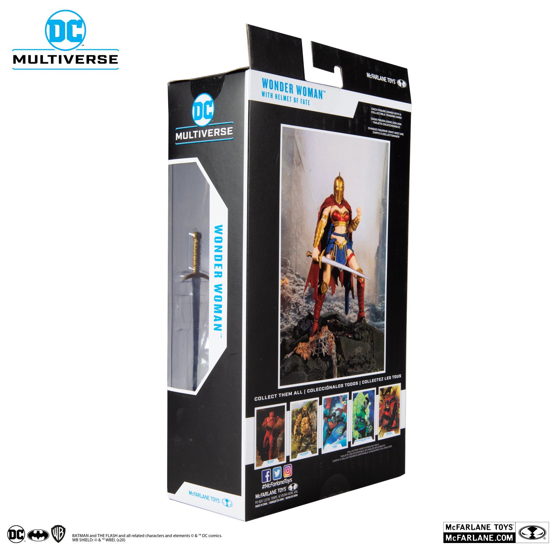 McFarlane Toys LAST KNIGHT ON EARTH: WONDER WOMAN WITH HELMET OF FAITH