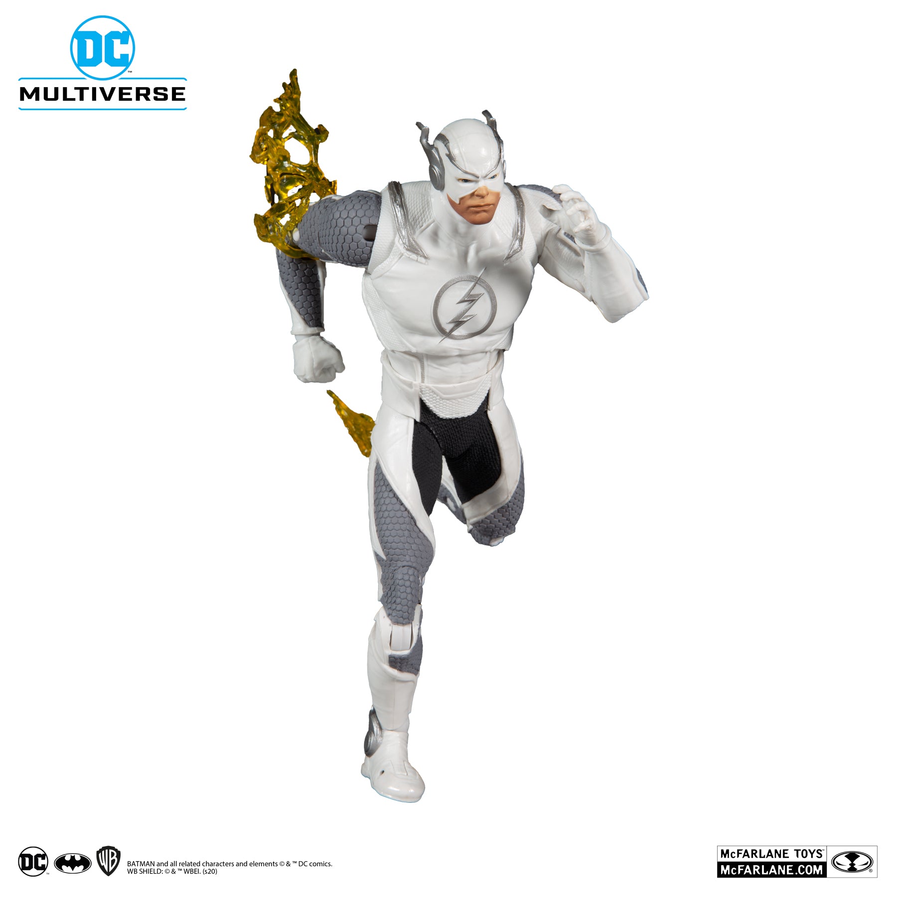 McFarlane Toys DC Multiverse Injustice Flash Hot Pursuit White Ver. Figure