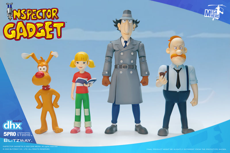 Blitzway INSPECTOR GADGET – BRAIN & PENNY 1/12 Action Figures