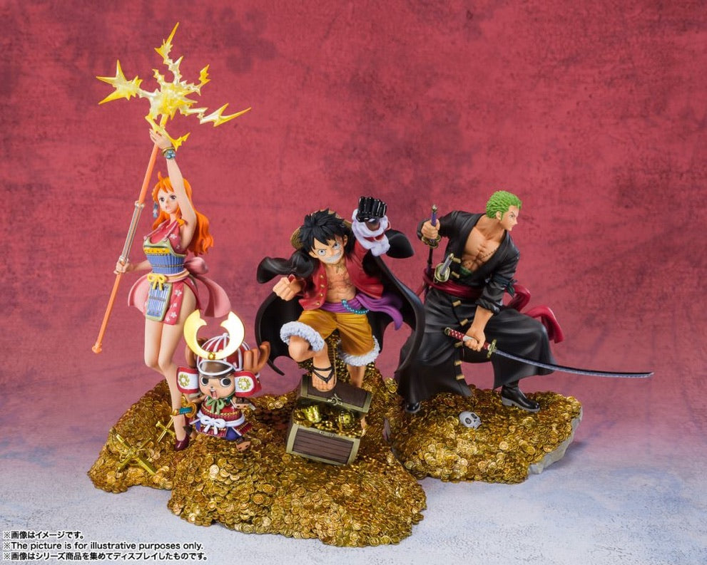 One Piece FiguartsZERO PVC Statue Monkey D. Luffy by Eiichiro Oda WT100 Daikaizoku Hyakke