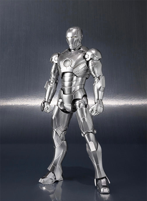 Bandai Iron Man SH Figuarts Iron Man Mk II  & Hall Of Armor Set Action Figure