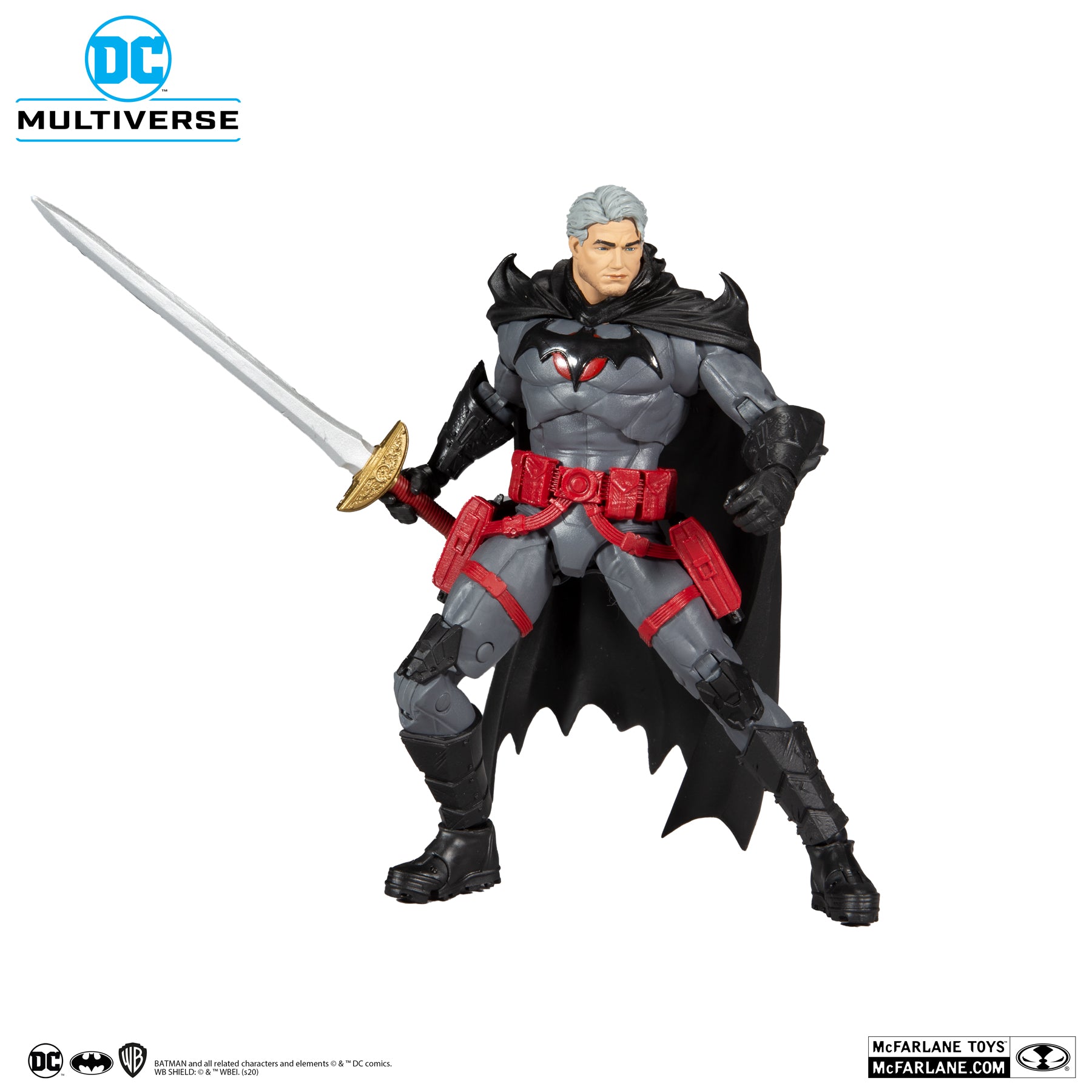 McFarlane Toys DC MULTIVERSE FIGURE FLASHPOINT BATMAN THOMAS WAYNE UNMASKED